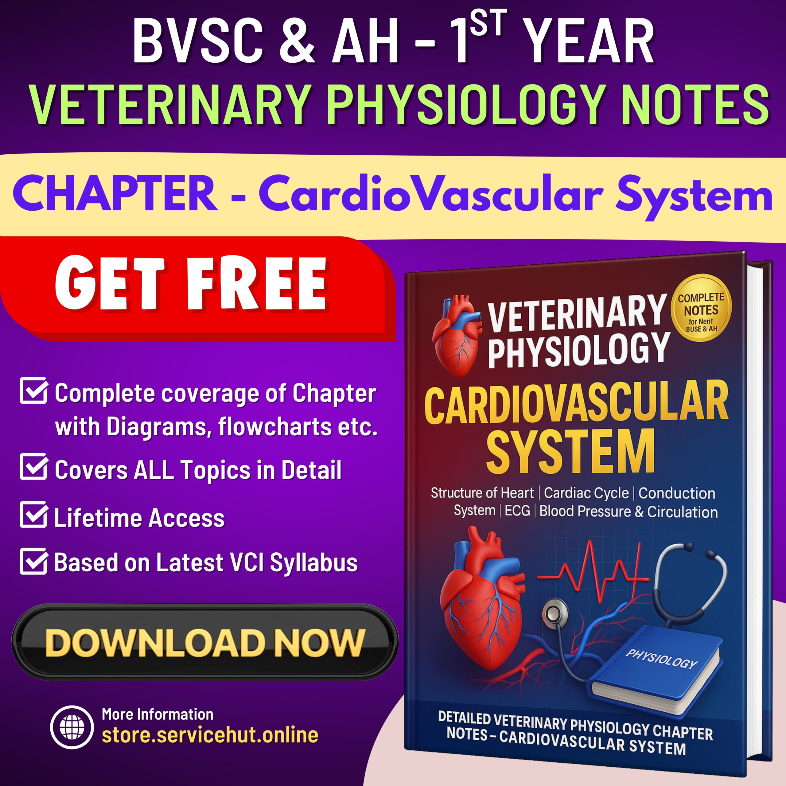 veterinary physiology β cardiovascular system (bvsc & ah 1st year) | complete handwritten notes (latest vci syllabus) veterinary physiology β cardiovascular system (bvsc & ah 1st year) | complete handwritten notes (latest vci syllabus)