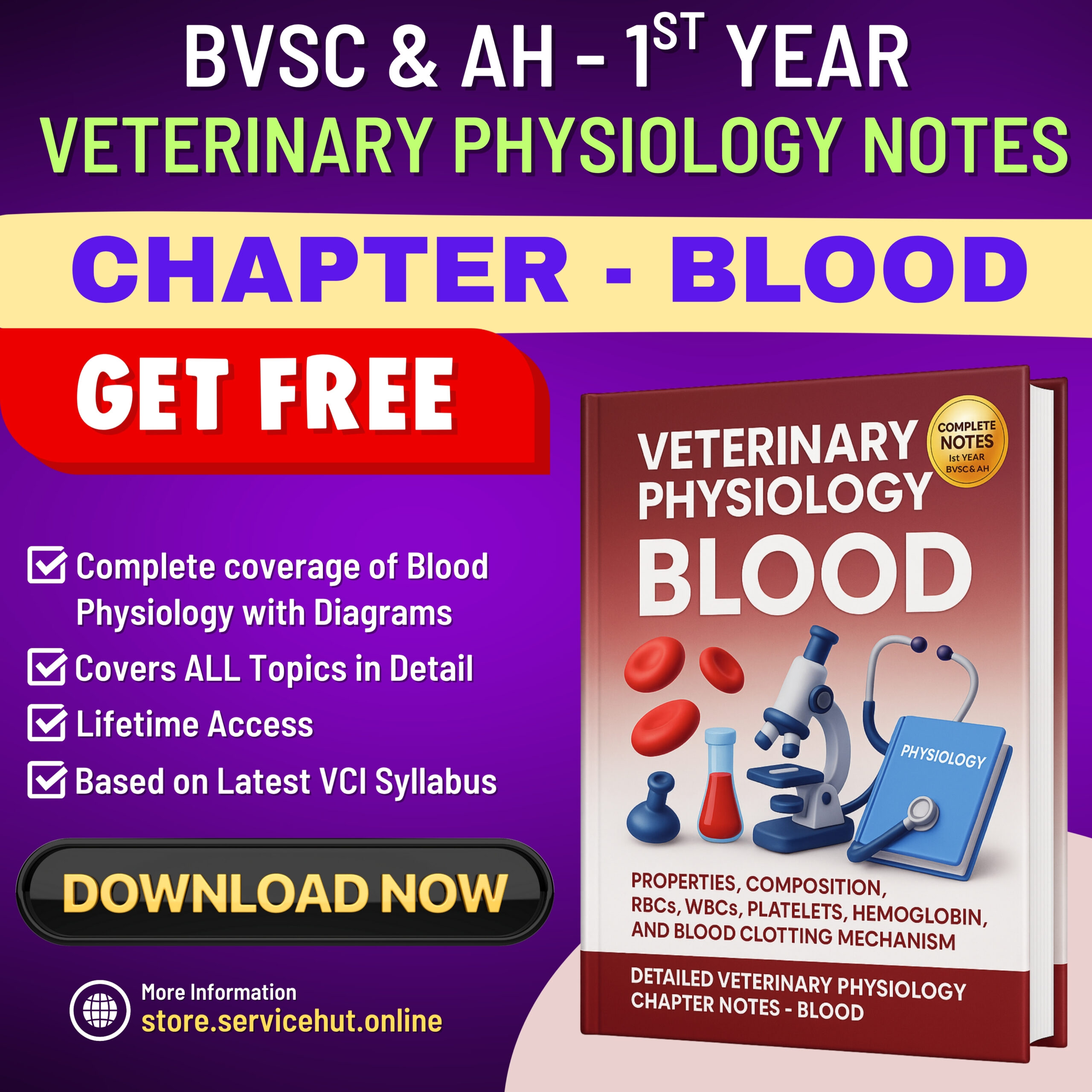 veterinary physiology β blood (bvsc & ah 1st year) | complete handwritten notes (latest vci syllabus) veterinary physiology β blood (bvsc & ah 1st year) | complete handwritten notes (latest vci syllabus)